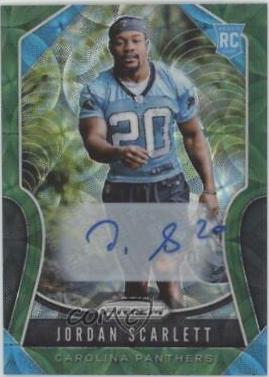 Jordan Scarlett [Autograph Green Scope Prizm] #376