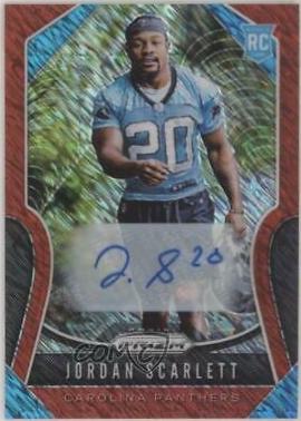 Jordan Scarlett [Autograph Red Shimmer Prizm] #376
