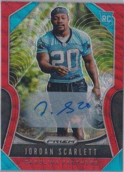 Jordan Scarlett [Autograph Red Wave Prizm] #376