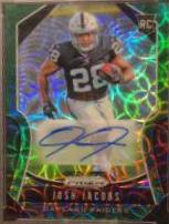 Josh Jacobs [Autograph Green Scope Prizm] #323