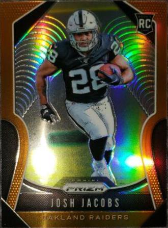 Josh Jacobs [Orange Prizm] #323