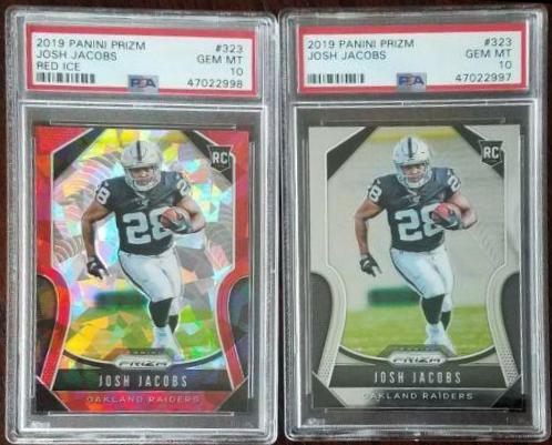Josh Jacobs [Red Ice Prizm] #323