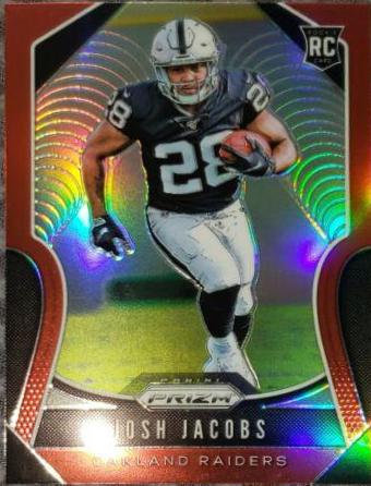 Josh Jacobs [Red Prizm] #323