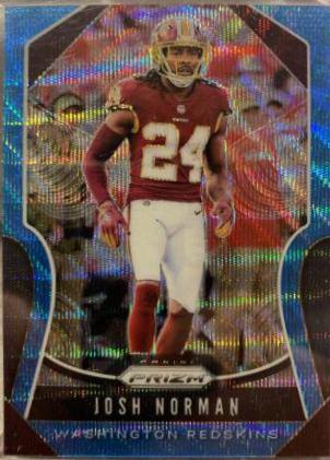 Josh Norman [Blue Wave Prizm] #66