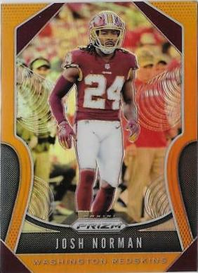 Josh Norman [Orange Prizm] #66