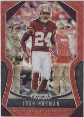 Josh Norman [Red Wave Prizm] #66