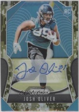 Josh Oliver [Autograph Camo Prizm] #371