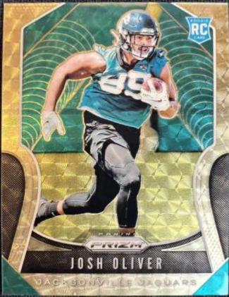 Josh Oliver [Autograph Gold Vinyl Prizm] #371