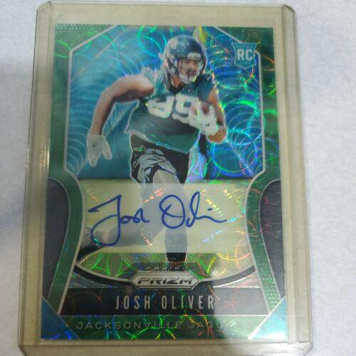 Josh Oliver [Autograph Green Scope Prizm] #371