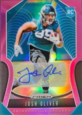 Josh Oliver [Autograph Pink Prizm] #371