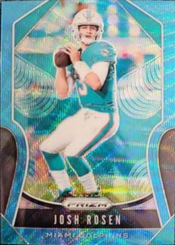 Josh Rosen [Blue Wave Prizm] #11
