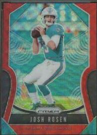 Josh Rosen [Red Wave Prizm] #11