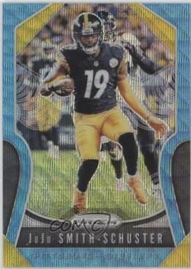 JuJu Smith Schuster [Blue Wave Prizm] #94