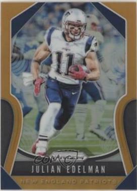 Julian Edelman [Orange Prizm] #19