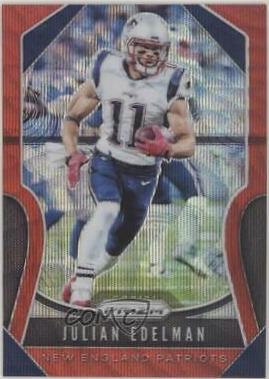 Julian Edelman [Red Wave Prizm] #19