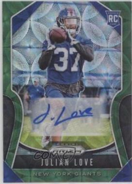 Julian Love [Autograph Green Scope Prizm] #320
