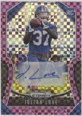 Julian Love [Autograph Purple Power Prizm] #320