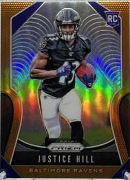 Justice Hill [Orange Prizm] #328