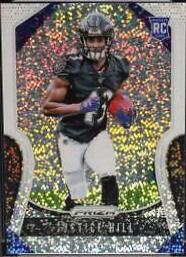 Justice Hill [White Sparkle Prizm] #328