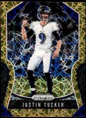 Justin Tucker [Gold Prizm] #74