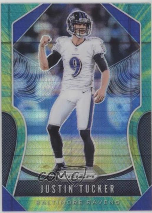Justin Tucker [Hyper Prizm] #74