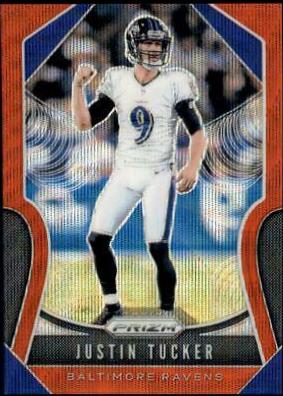 Justin Tucker [Red Wave Prizm] #74