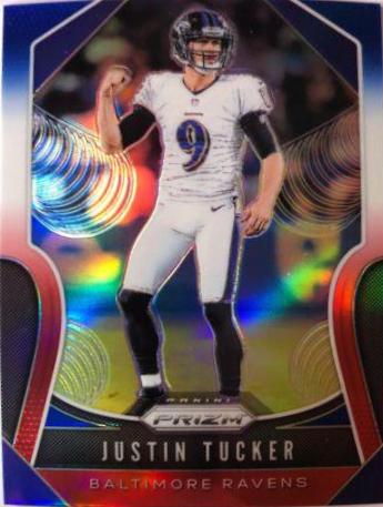 Justin Tucker [Red, White, Blue Prizm] #74