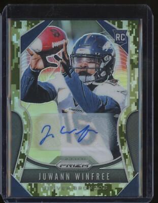 Juwann Winfree [Autograph Camo Prizm] #387