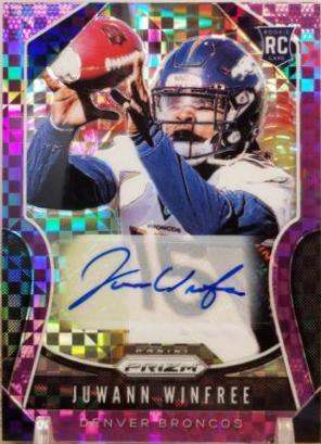 Juwann Winfree [Autograph Purple Power Prizm] #387