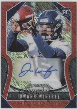 Juwann Winfree [Autograph Red Shimmer Prizm] #387
