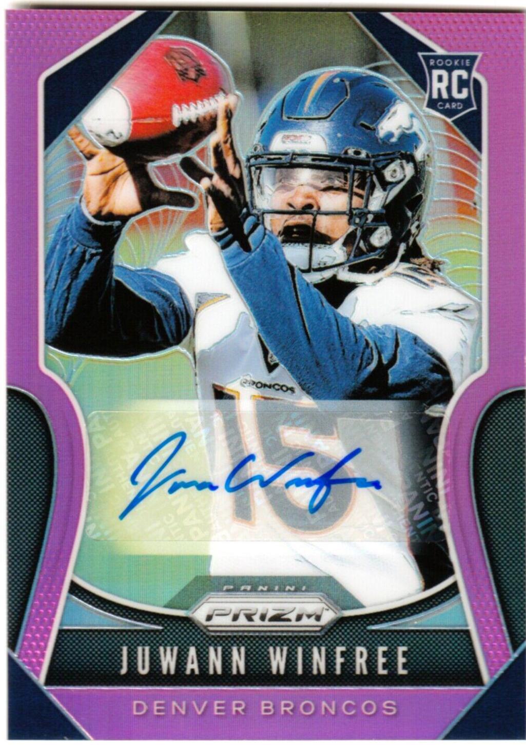 Juwann Winfree [Pink Prizm] #387