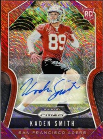Kaden Smith [Autograph Red Shimmer Prizm] #369