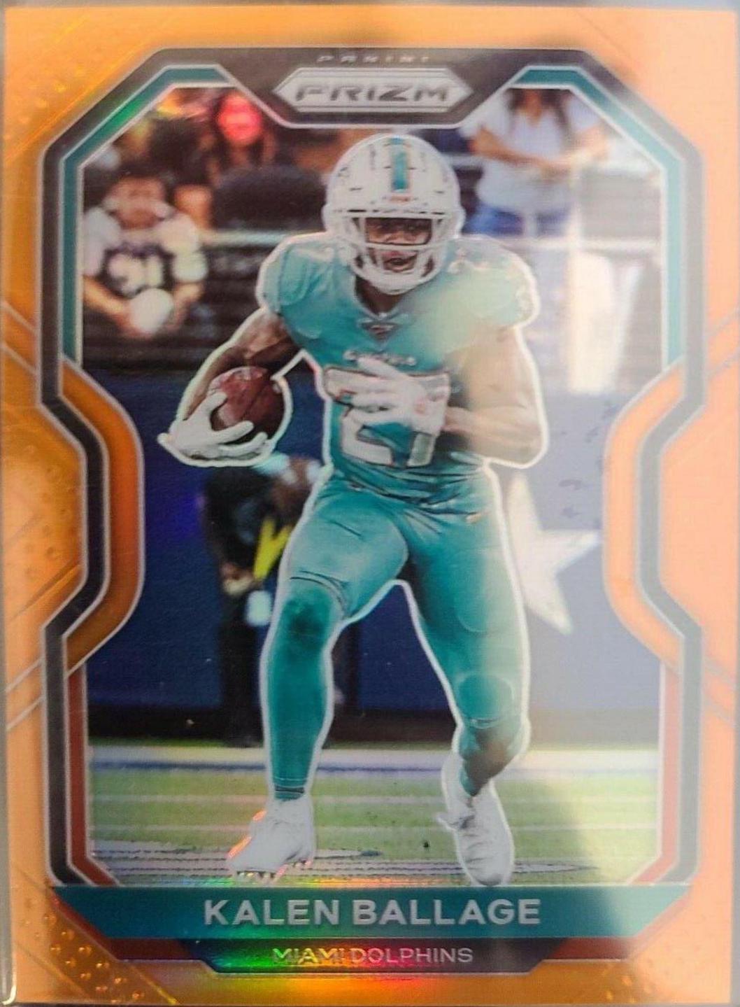 Kalen Ballage [Orange Prizm] #14