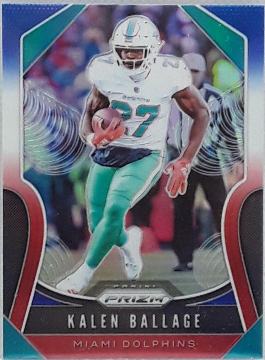 Kalen Ballage [Red, White, Blue Prizm] #14