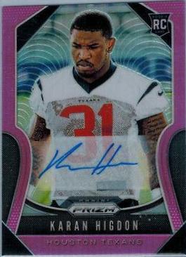 Karan Higdon [Autograph] #333