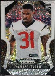 Karan Higdon [White Sparkle Prizm] #333