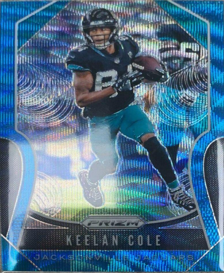 Keelan Cole [Blue Wave Prizm] #155