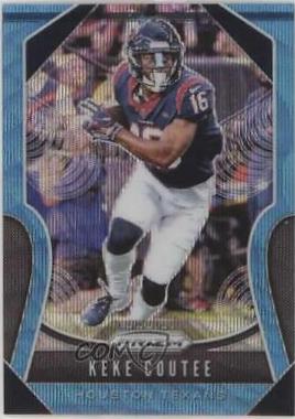 Keke Coutee [Blue Wave Prizm] #134