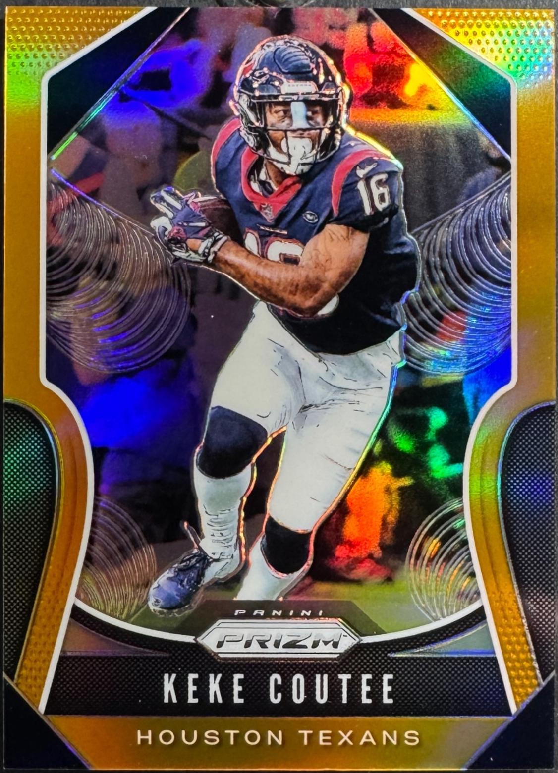 Keke Coutee [Orange Prizm] #134