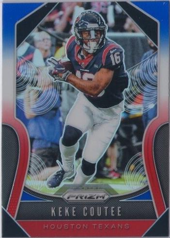 Keke Coutee [Red, White, Blue Prizm] #134