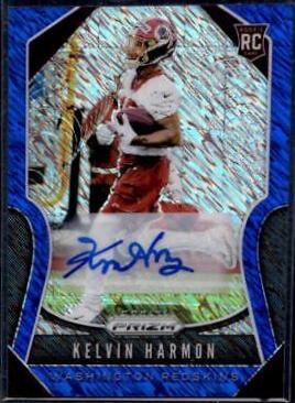 Kelvin Harmon [Autograph Blue Shimmer Prizm] #363