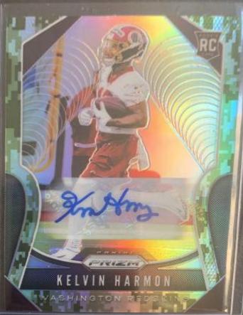 Kelvin Harmon [Autograph Camo Prizm] #363