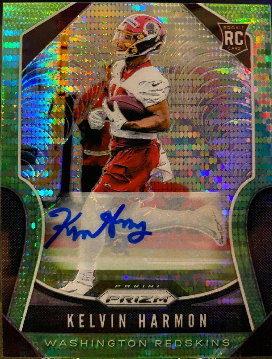 Kelvin Harmon [Autograph Neon Green Prizm] #363