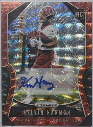 Kelvin Harmon [Autograph Red Shimmer Prizm] #363
