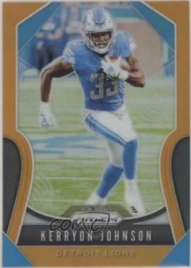 Kerryon Johnson [Orange Prizm] #112