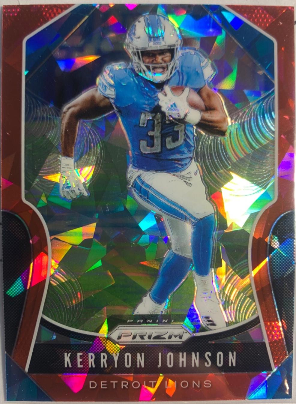 Kerryon Johnson [Red Ice Prizm] #112