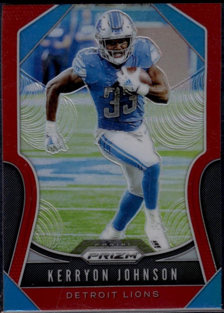 Kerryon Johnson [Red Prizm] #112