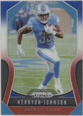 Kerryon Johnson [Red, White, Blue Prizm] #112