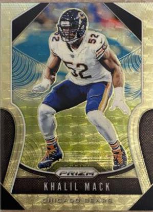 Khalil Mack [Gold Vinyl Prizm] #105