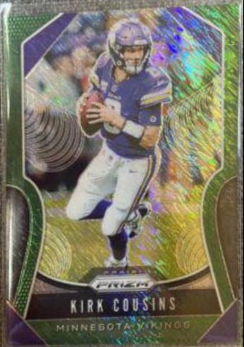 Kirk Cousins [Green Shimmer] #127